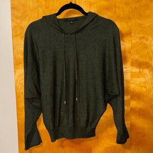 Cyrus Dark Green Hooded Sweater